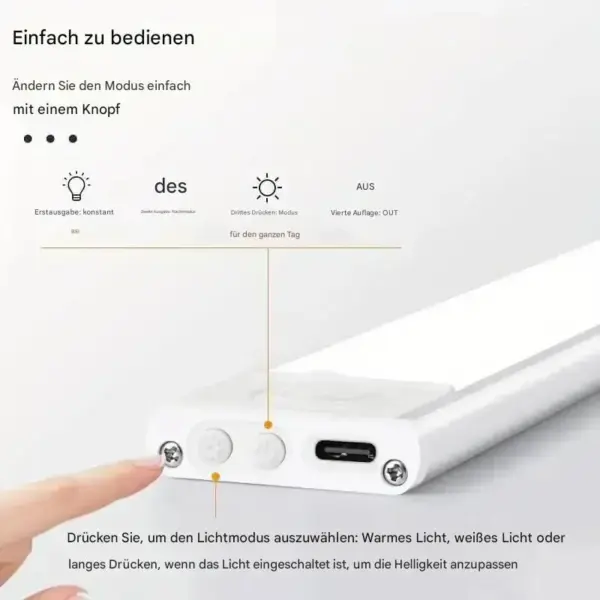 Intelligente drahtlose LED-Lampe mit Bewegungssensor – Bild 11